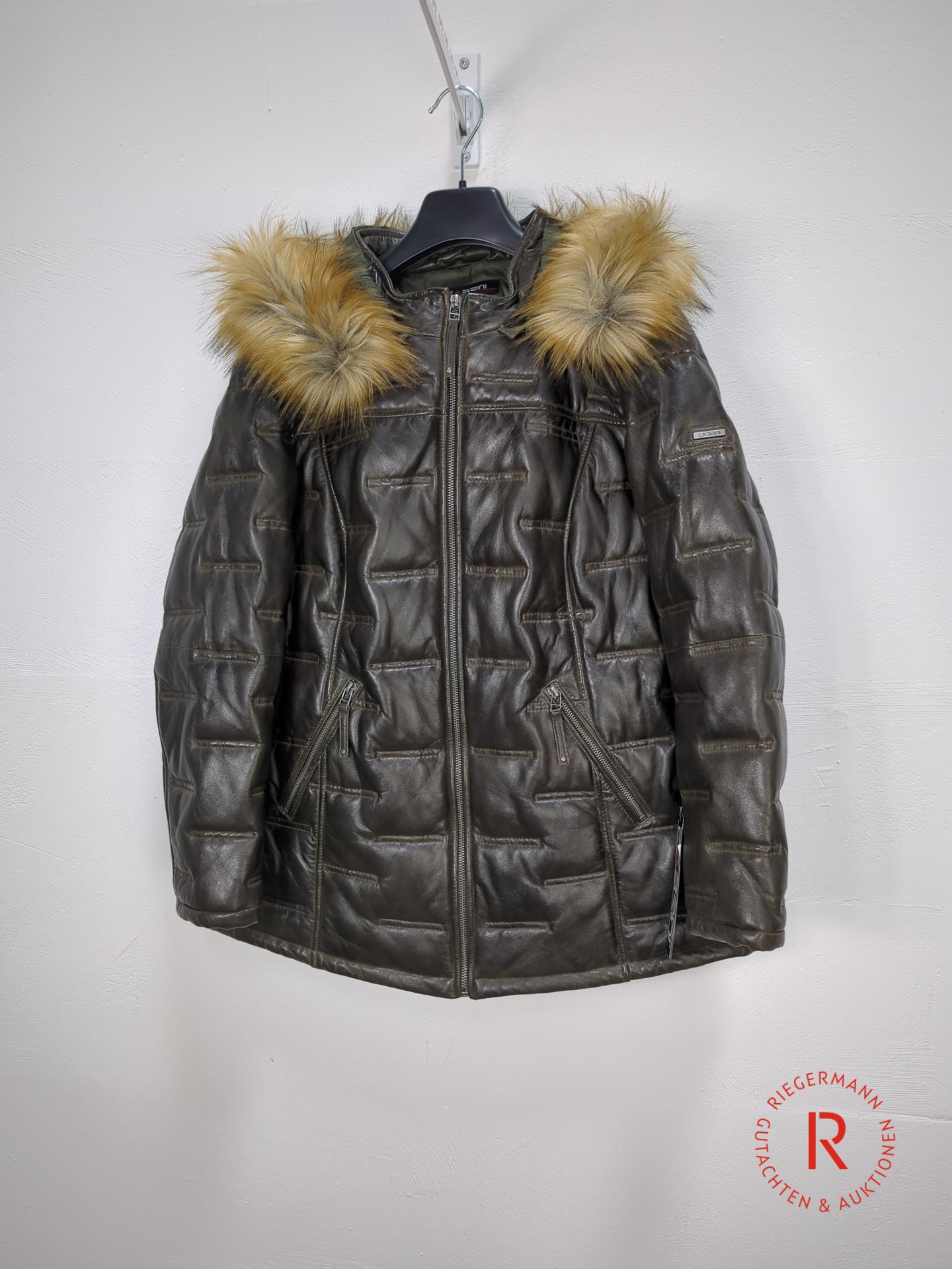 DAMEN LEDERJACKE GRÖSSE 42